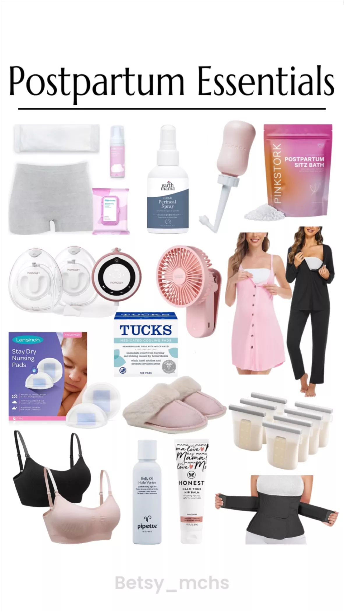 postpartum essentials