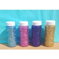 Glitter Party Bubbles, Favors, | 2 Fl Oz Each | Your Choice Of Color, Gold Kid Birthday Favors | Etsy (US)