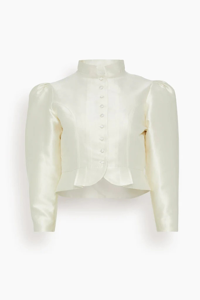 Amoako Jacket in White | Hampden Clothing