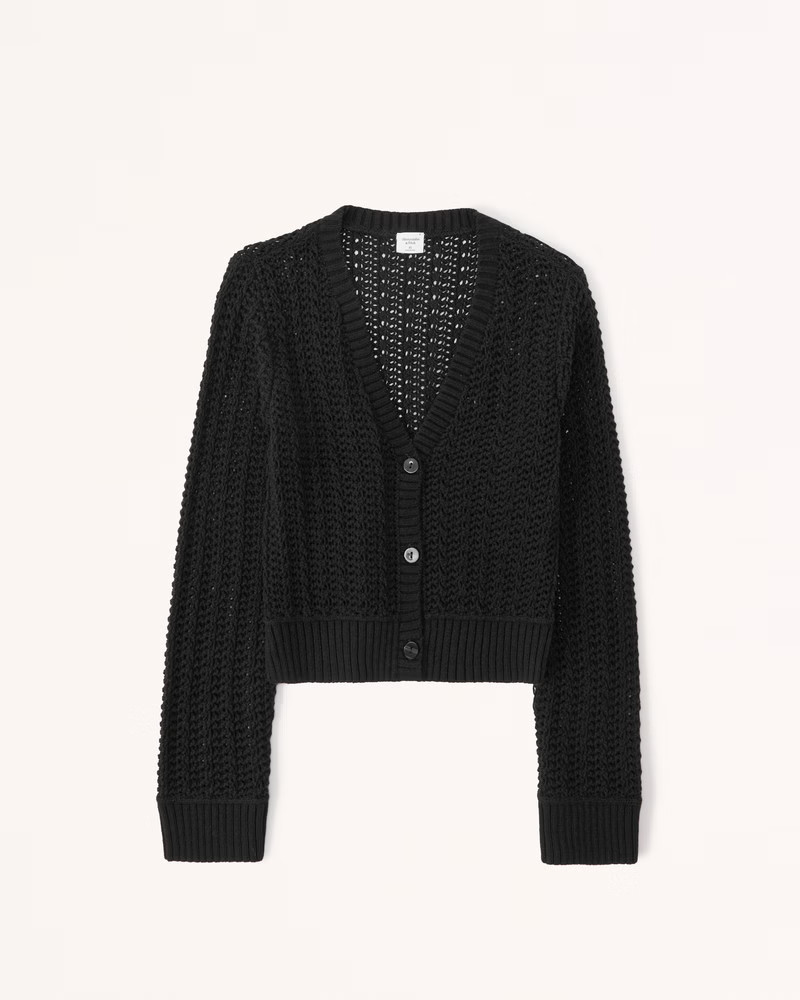 Crochet Cardigan | Abercrombie & Fitch (US)
