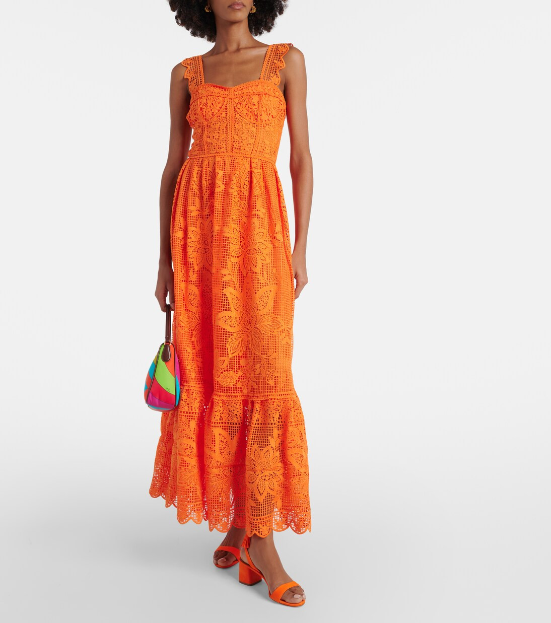 Guipure lace maxi dress | Mytheresa (US/CA)