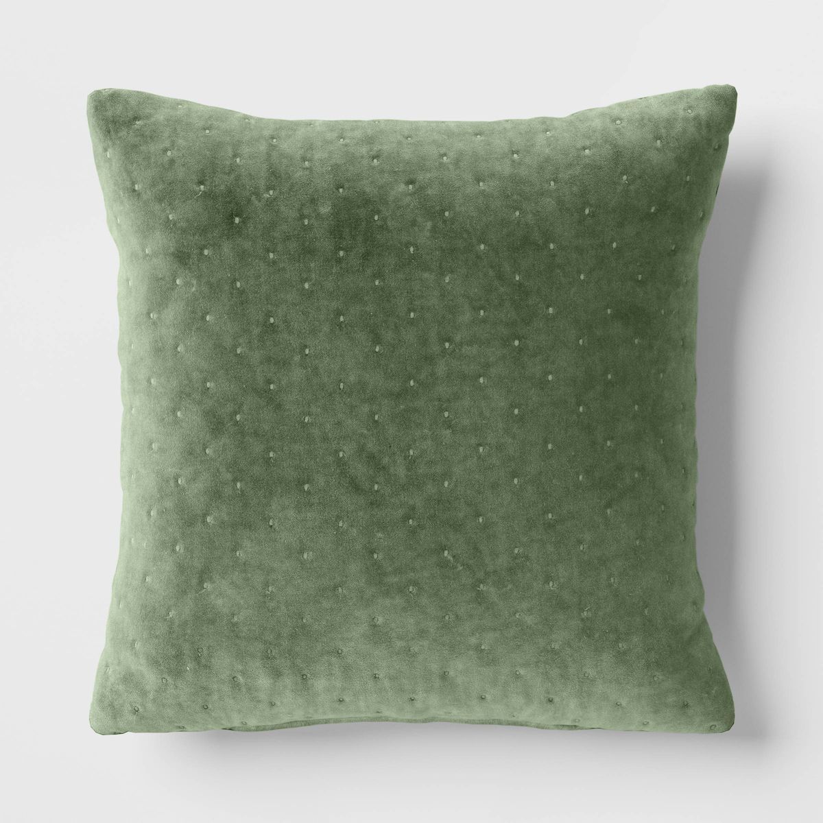Quilted Velvet Square Throw Pillow - Threshold™ | Target