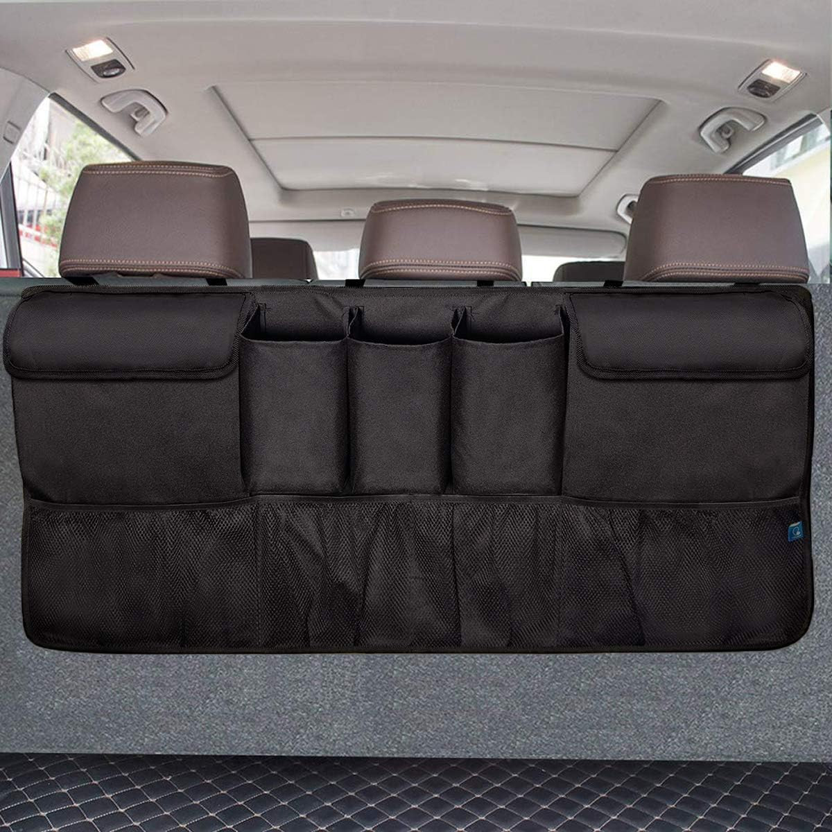 COOLBEBE Car Trunk Organizer Car Storage, Hang Trunk Organizer with 5 Deep Pockets and 4 Pockets ... | Amazon (US)