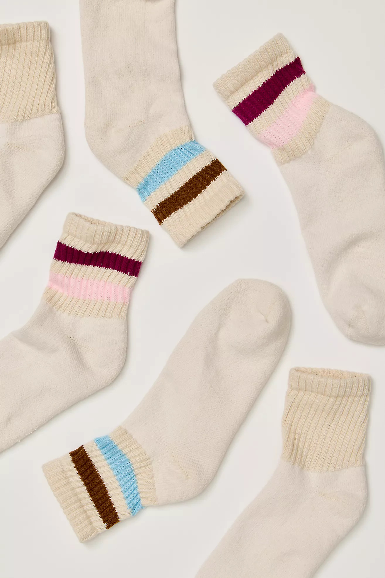 Retro Shortie Crew Sock Pack | Free People (Global - UK&FR Excluded)