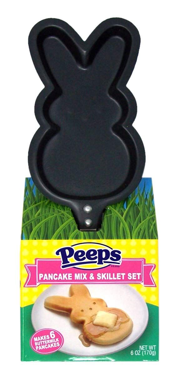 Peeps Easter Bunny Shaped Pancake Mix and Skillet Gift Set, 6 Ounce | Amazon (US)