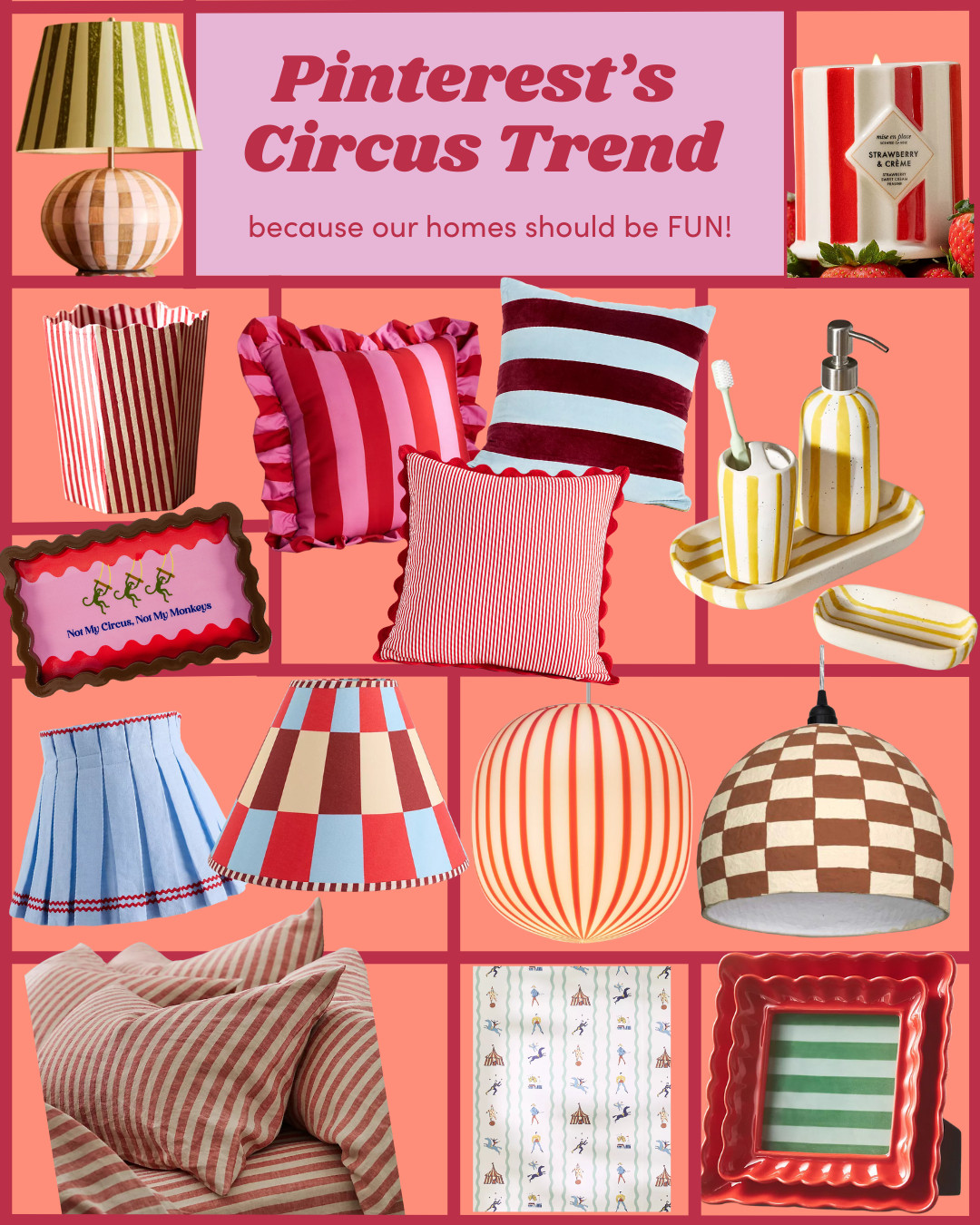 Run away to the CIRCUS  

 #LTKHome