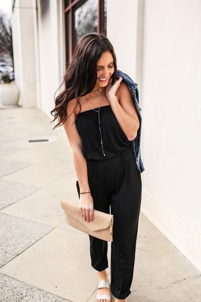 Piko Jumpsuit - Black | ivy & leo