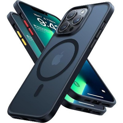 TORRAS  iPhone 13 Pro Shockproof Magnetic MagSafe Compatible Slim Protective Translucent Case  - Black | Target