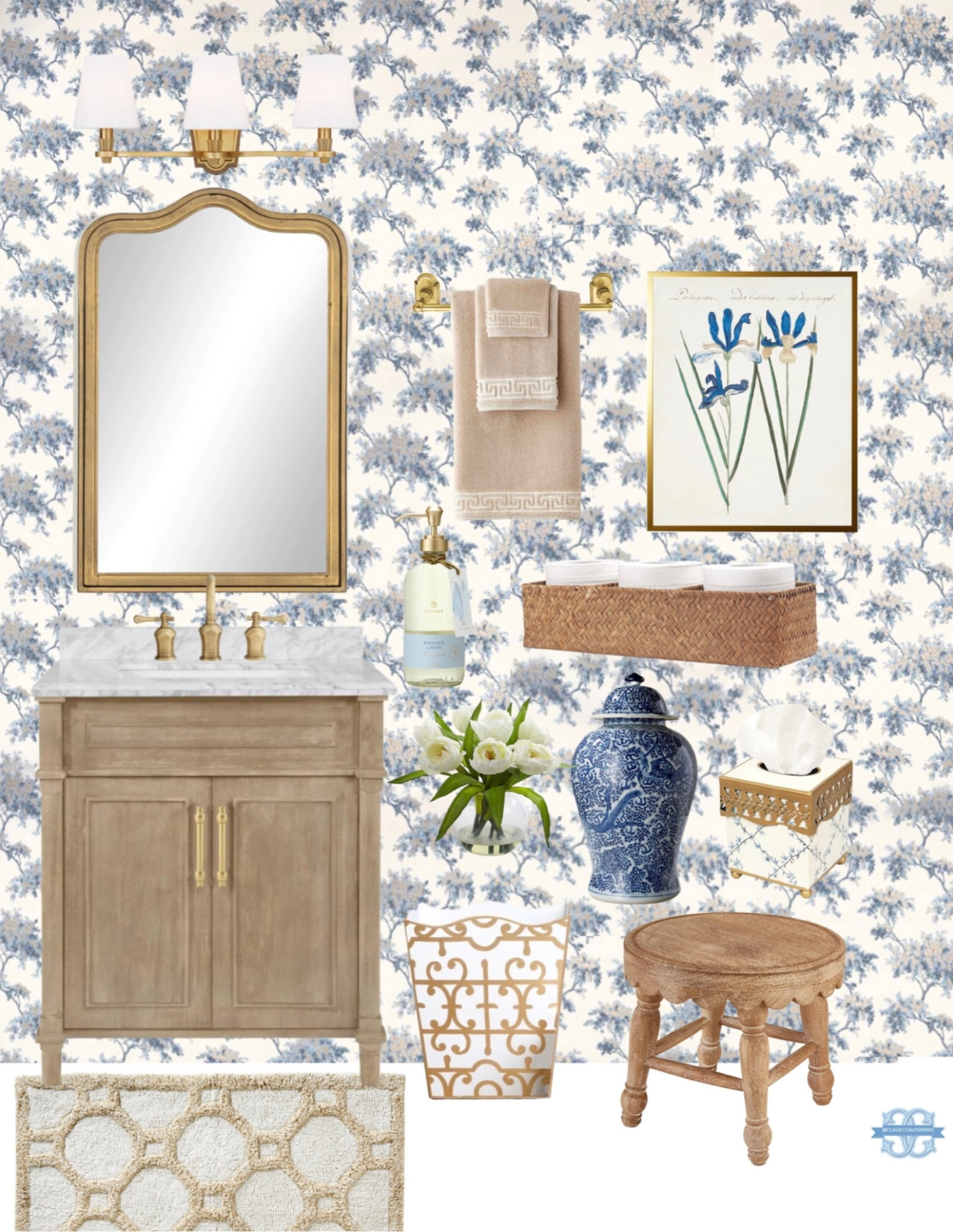 Bathroom Inspo💙🛁


Home Decor, Wallpaper, Bathroom Decor, Vanity, Mirror, Vanity Light

#LTKhome