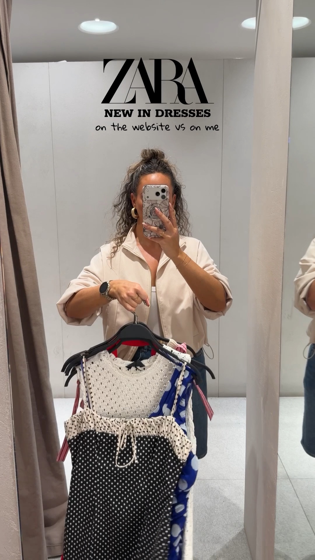 ZARA DRESS TRY ON HAUL 🤎✨

I’m a UK size 10, 5ft4 (32E bust) and I’m wearing the following sizes;
DRESS 1 - medium 
DRESS 2 - small 
DRESS 3 - medium 
DRESS 4 - small (comes up big) 
DRESS 5 - medium 
DRESS 6 - medium

Dresses, spring dress, holiday dress, Zara dress, Zara try on haul, Zara haul, wedding guest dress 

#LTKspring #LTKsummer #LTKdresses