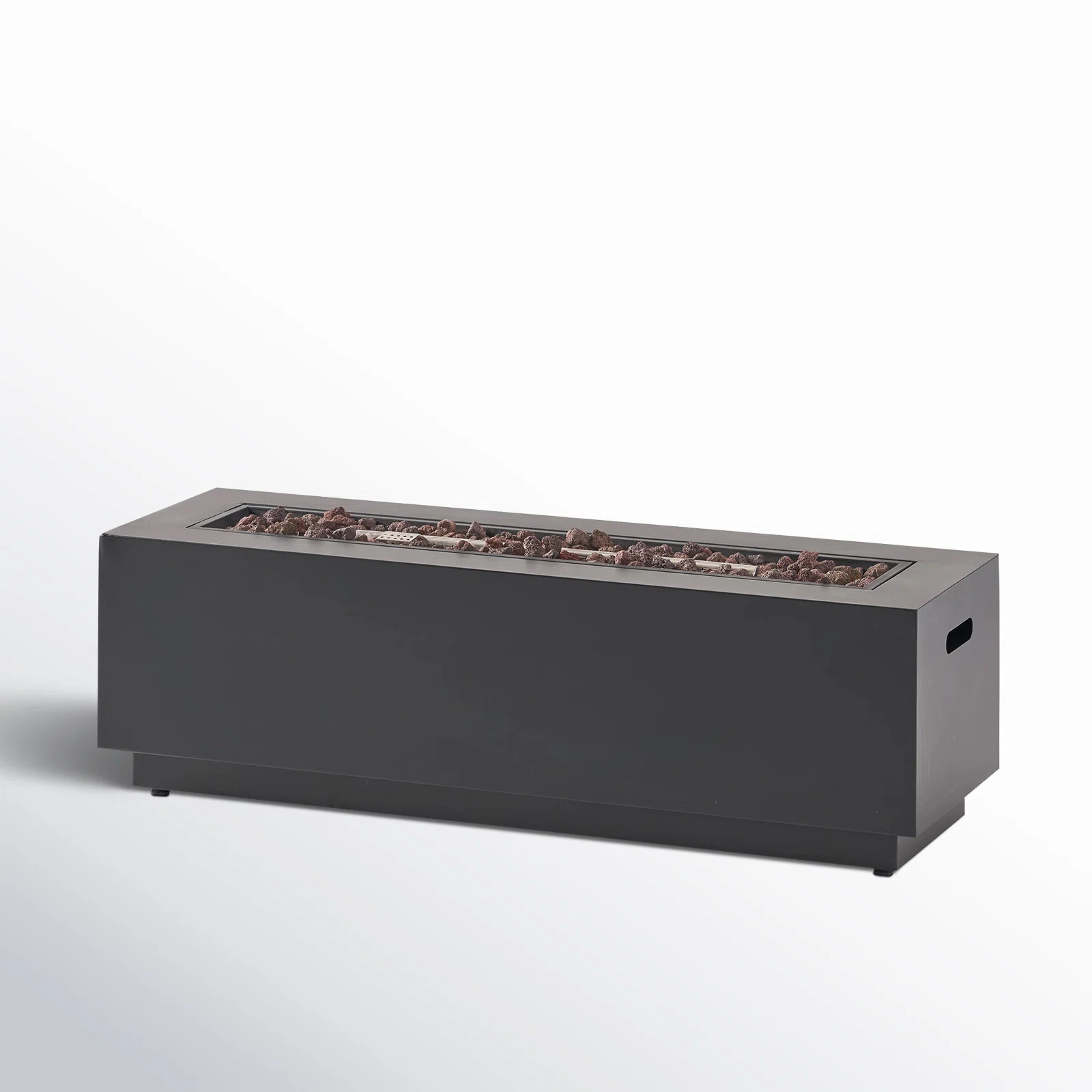 Wade Logan® Arieli Aluminum Propane Outdoor Gas Fire Pit Table & Reviews | Joss & Main | Joss & Main