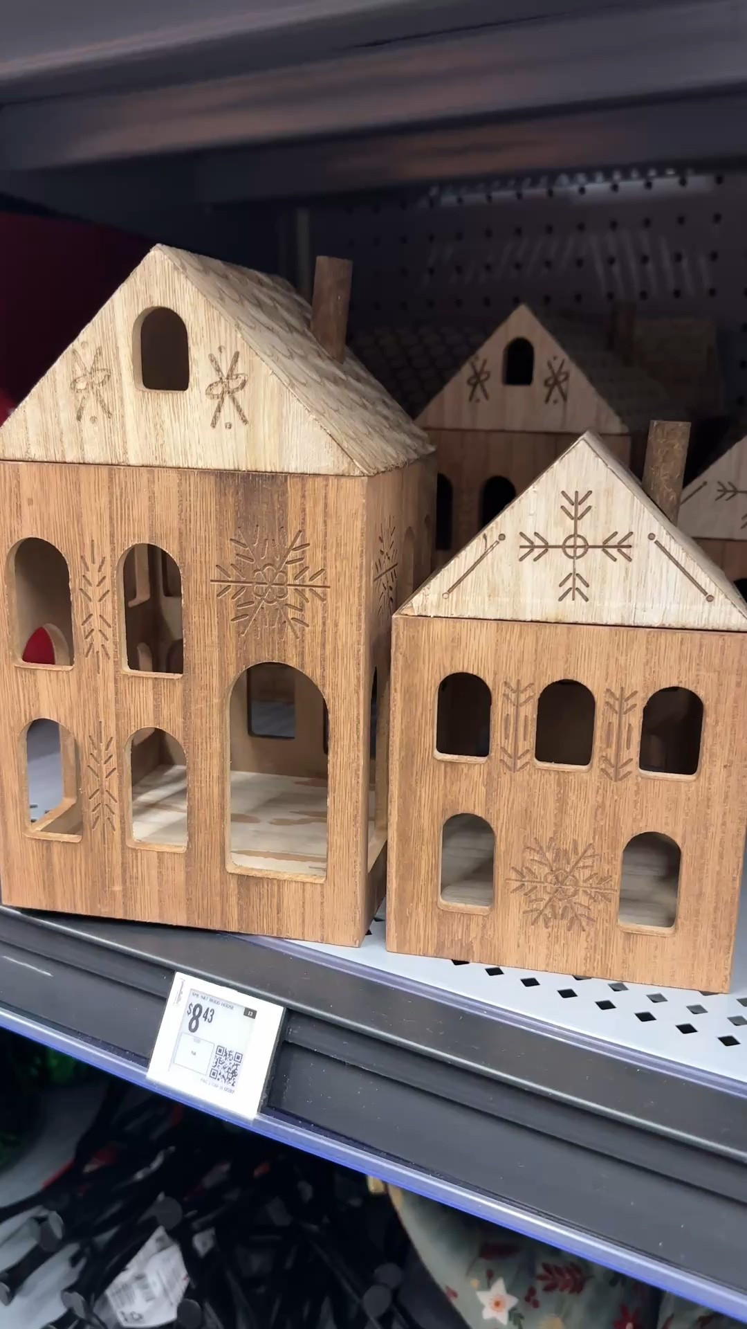 Neutral Christmas perfection 🤍 These wooden houses from Walmart are the perfect addition to any cozy, minimalist holiday setup. Style them on your mantel, shelves, or entryway for a warm, timeless look this season. #WalmartFinds #NeutralChristmasDecor #HolidayHomeStyle

#LTKHome #LTKSeasonal #LTKHoliday