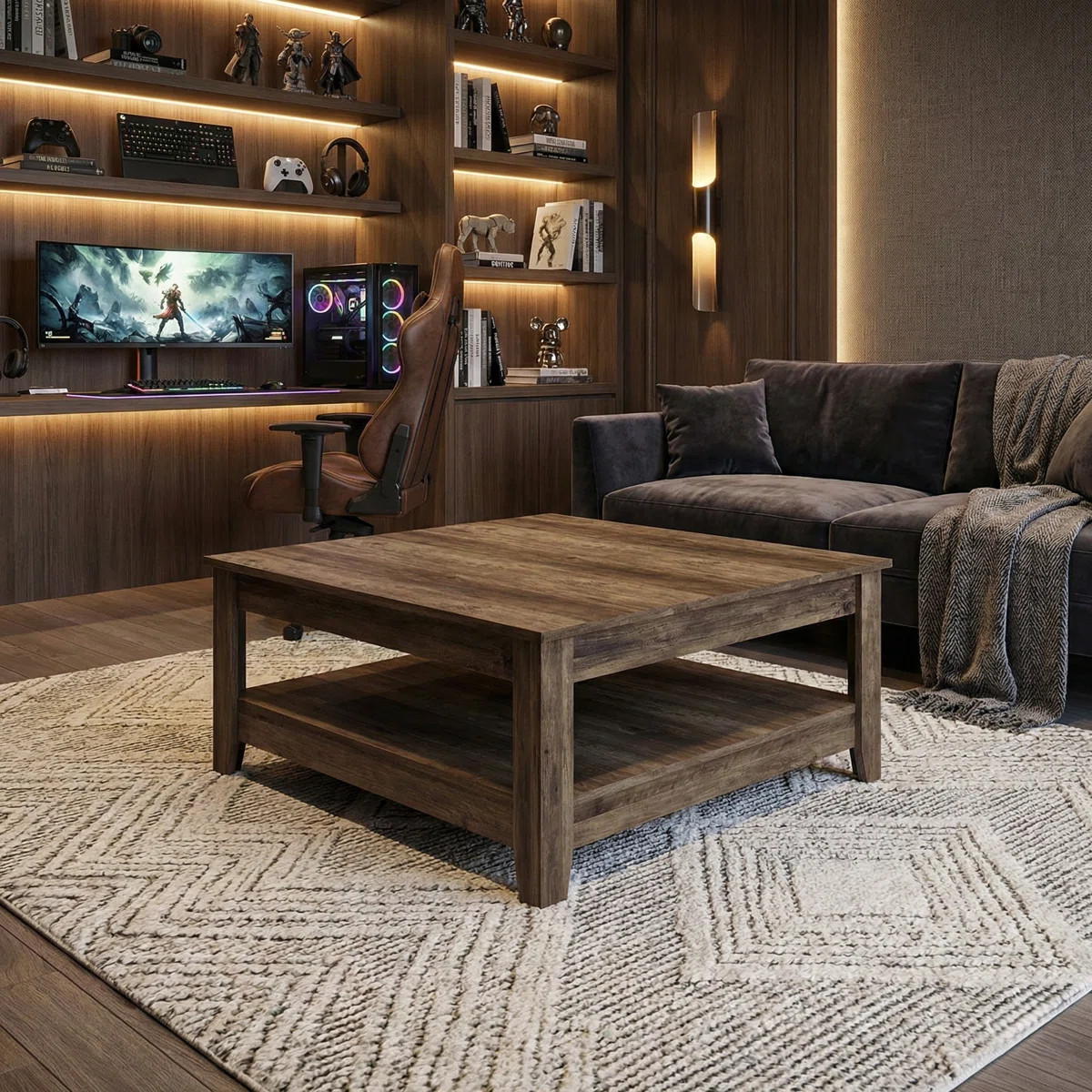 Weddel Basilico Coffee Table with Storage | Wayfair North America