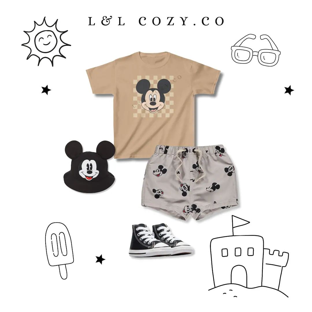 Kids Mickey Shirt - Mickey Mouse - Kids Disney Shirt - Vintage Mickey shirt - Kids Theme Park Shi... | Etsy (US)