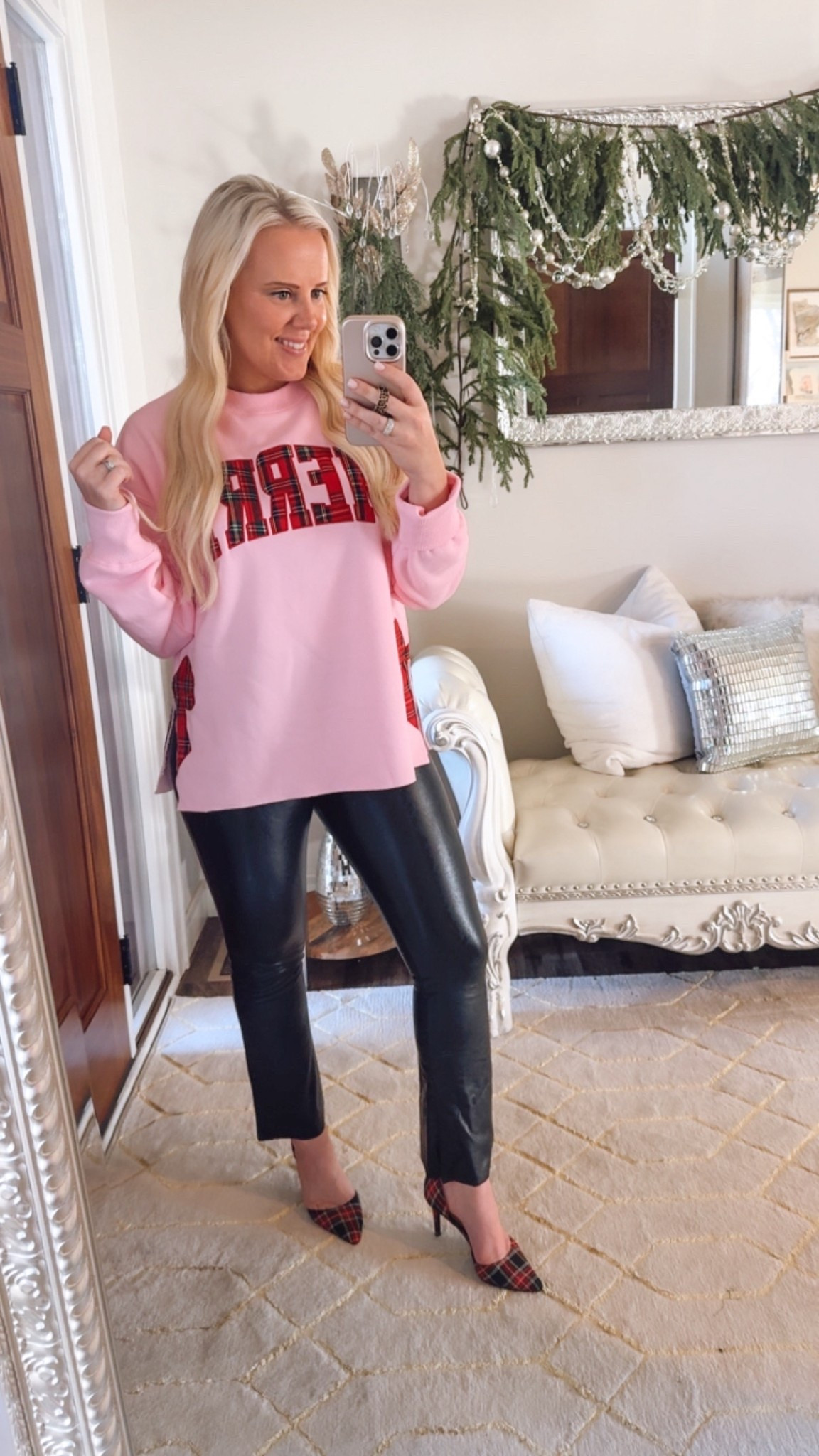 This sweatshirt is just adorable! Linking some similar options. ✨

#LTKFindsUnder50 #LTKSeasonal #LTKHoliday