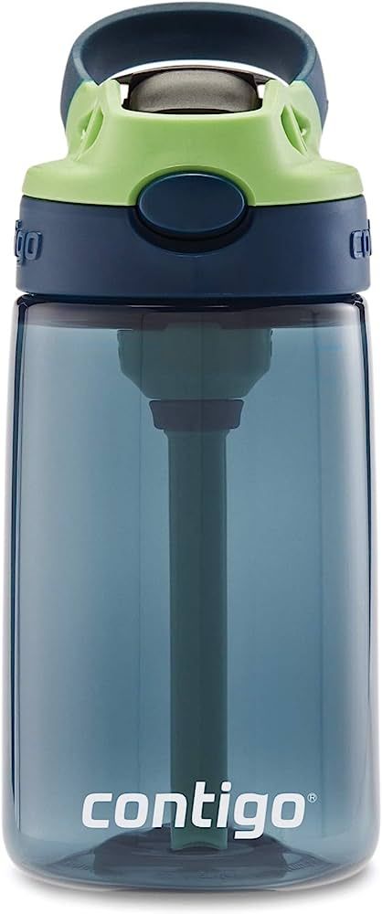 Contigo Aubrey Kids Cleanable Water Bottle with Silicone Straw and Spill-Proof Lid, Dishwasher Sa... | Amazon (US)