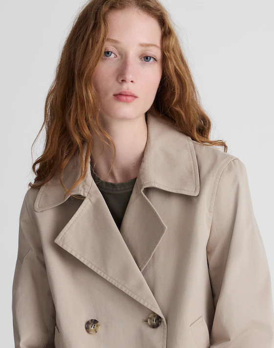 Cropped Trench Coat | Madewell