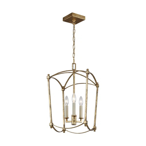 Brockton 3 - Light Lantern Geometric Chandelier | Wayfair North America