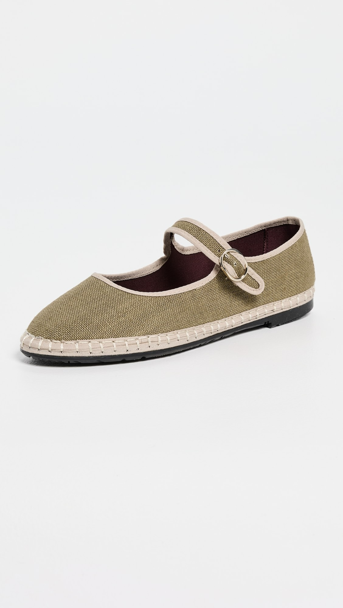 Ishmael Linen Mary Jane Flats | Shopbop