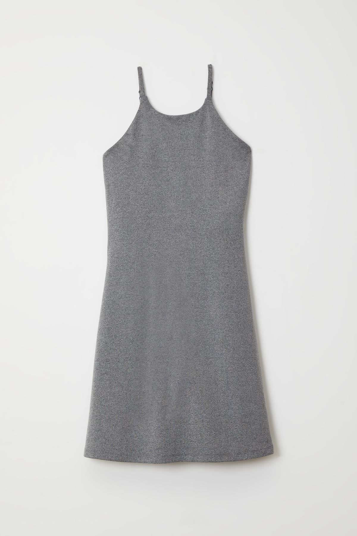 Gravel Heather Naomi Workout Dress — Girlfriend Collective | Girlfriend Collective