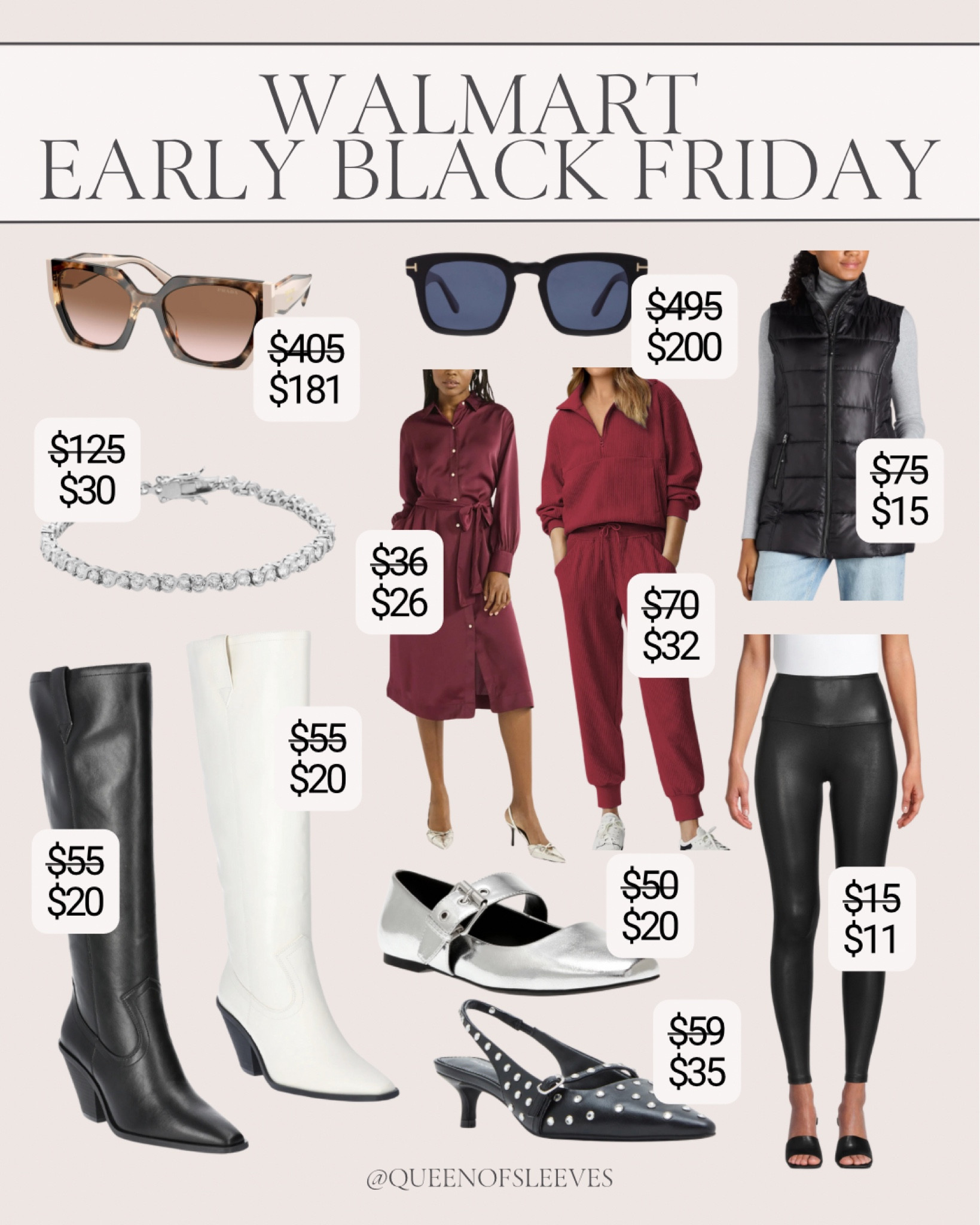 Walmart Early Black Friday Deals | Early Black Friday Sale | Walmart Fashion | Holiday Outfits | Cyber Sale | Puffer Vest | Long Sleeve Dress | Winter Boots | Winter Fashion 

#LTKCyberWeek #LTKSeasonal #LTKHoliday