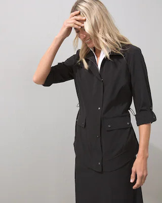 UPF Snap Jacket | Chico's