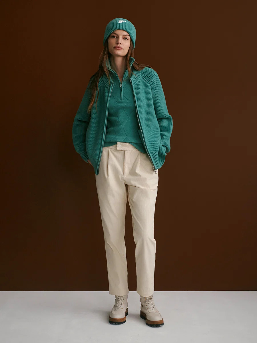 Milo Zip Through Knit Jacket | Varley US | Varley US