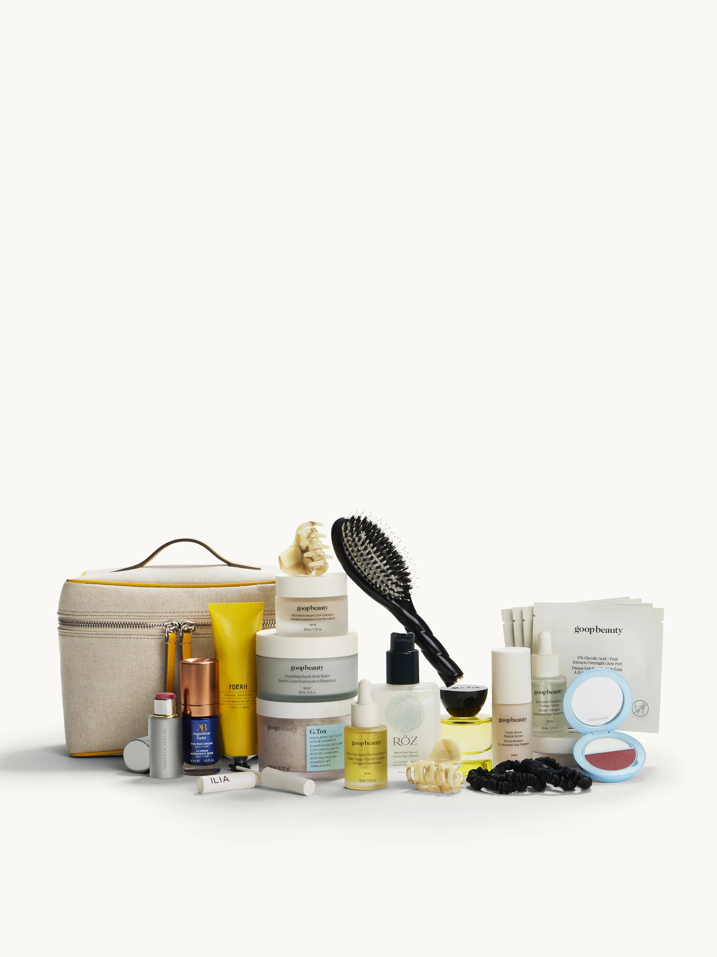 The Fully Stocked Long Haul Toiletry Bag | goop