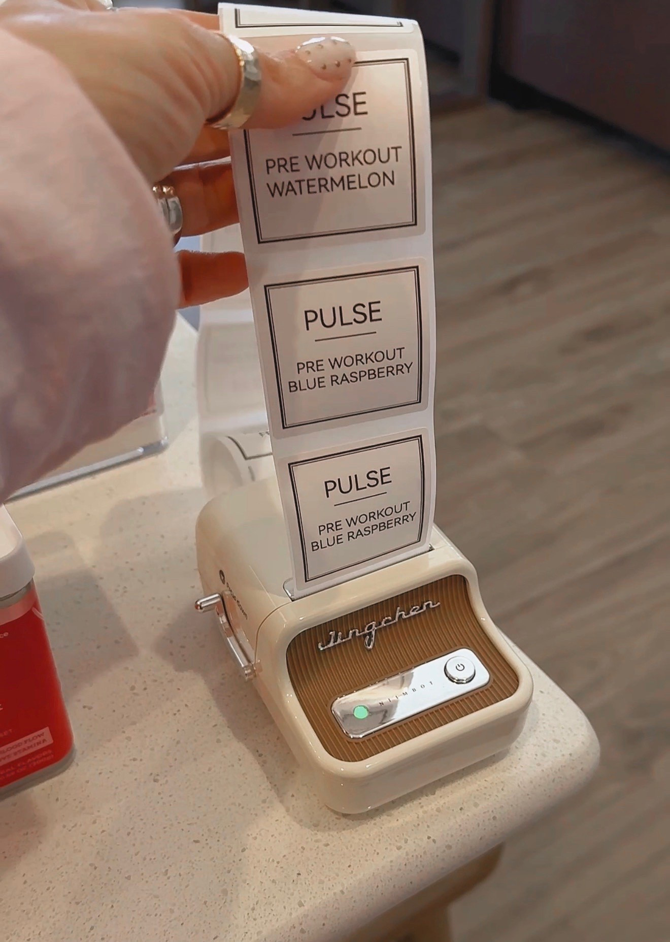 Small systems make the biggest difference. Keeping supplements labeled and organized makes it easier to stay consistent and cuts down on daily clutter. I love anything that adds function while still looking streamlined on the counter.

label maker, home organization ideas, supplement organization, kitchen counter organization, small space organization, pantry organization, aesthetic organization, organizing essentials

#LTKdayinmylife #LTKSeasonal #LTKHome