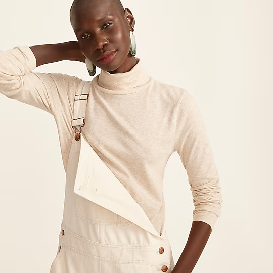 J.Crew: Tissue Turtleneck For Women | J. Crew US