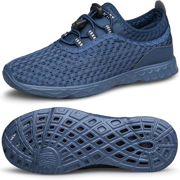 DOUSSPRT Water Shoes for Kids Boys Girls Quick Dry Beach Sports Swim Pool Aqua Shoes for Toddler/... | Amazon (US)