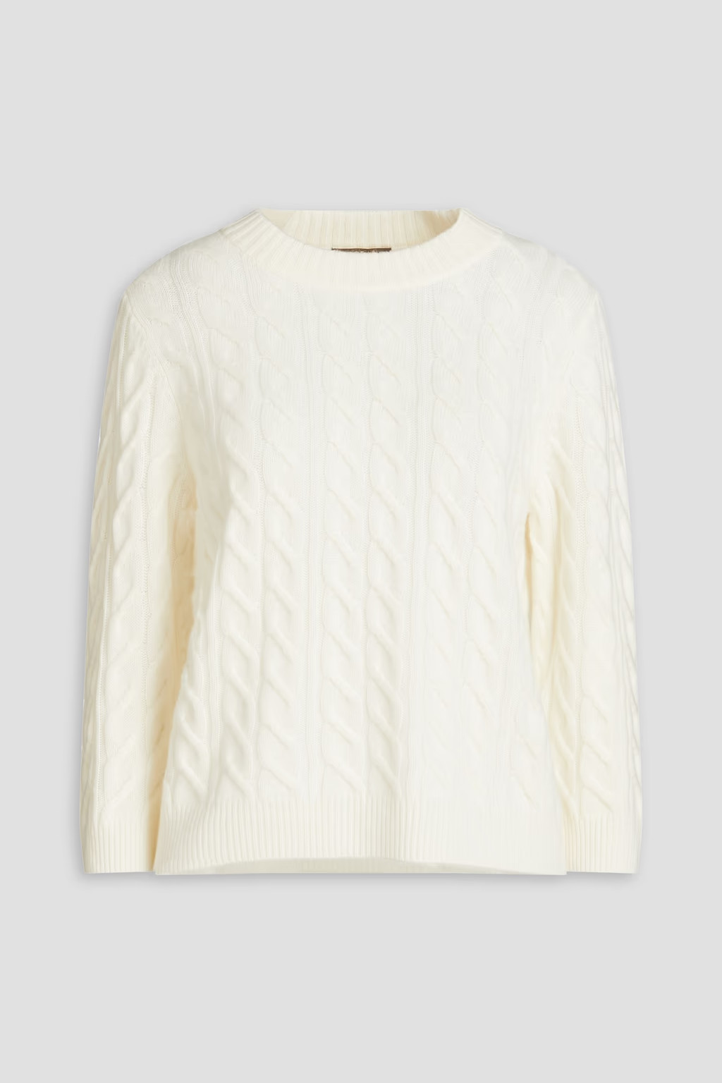Cable-knit cashmere sweater | The Outnet (US and CA)
