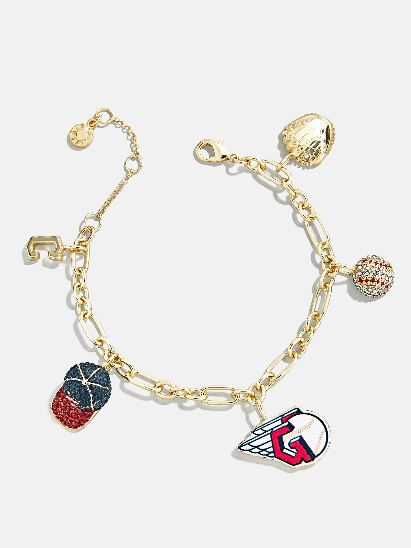 MLB Charm Bracelet - Cleveland Guardians | BaubleBar (US)