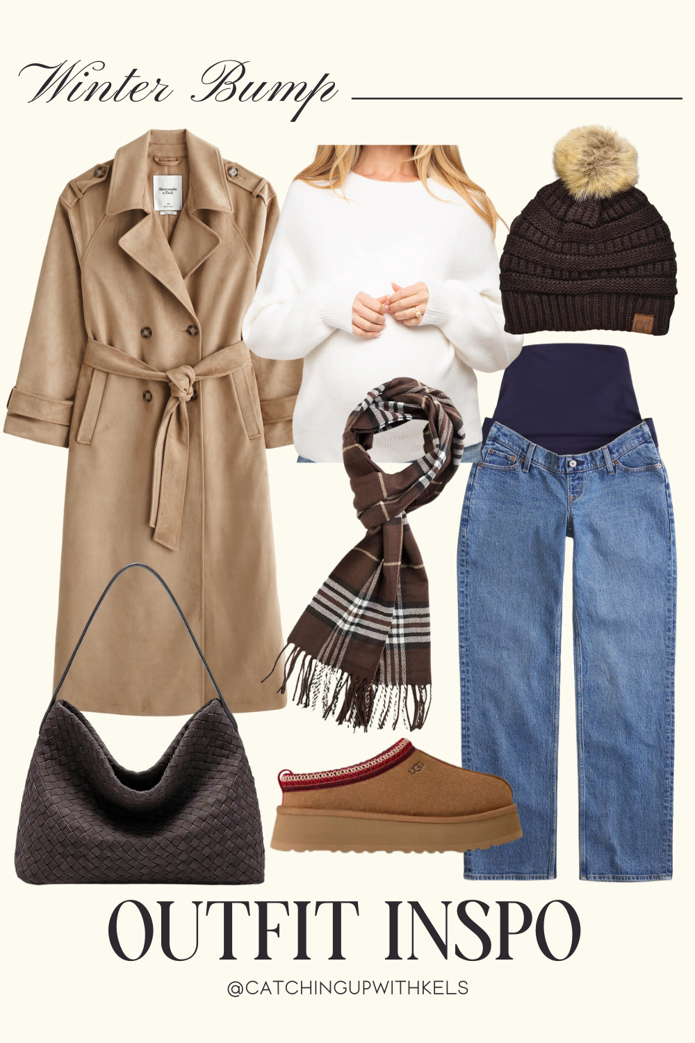 Winter bump style! Cozy layers that still feel put together—perfect for everyday errands, coffee runs, and staying comfy all season long!  

 #LTKootd #LTKmomlife #LTKBump