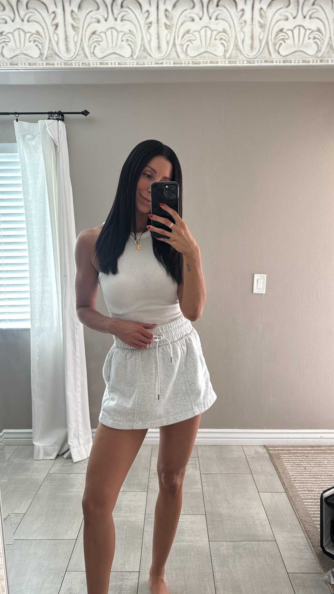 Casual mom ootd 👏🏼 skort is so comfy and I need this tank in every color! 

#LTKStyleTip #LTKFindsUnder50