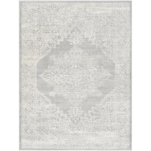 Shyann Oriental Area Rug in Light Gray | Wayfair North America