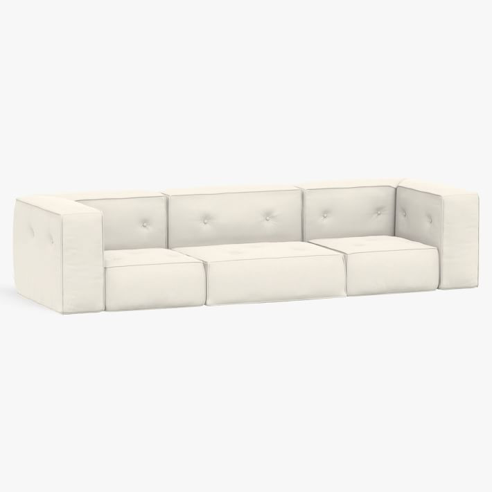 Piped Cushy Sofa Set | Pottery Barn Teen