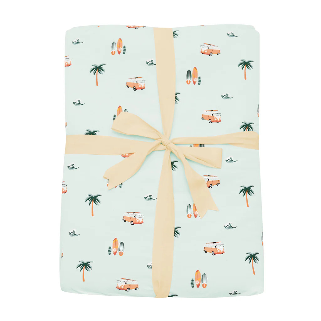 Youth Blanket in Dew Surf 1.0 | Kyte Baby