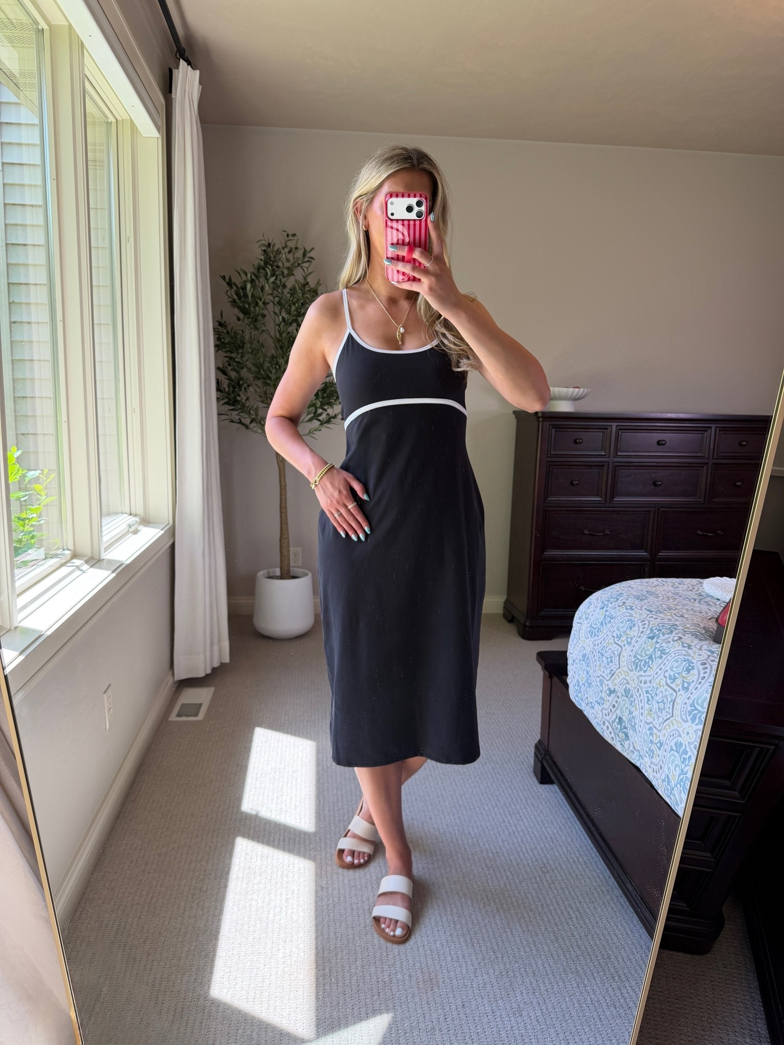 Bring my true medium 

it has excellent material and I love the midi length. Built-in bra.

#LTKTall #LTKSaleAlert #LTKMidsize