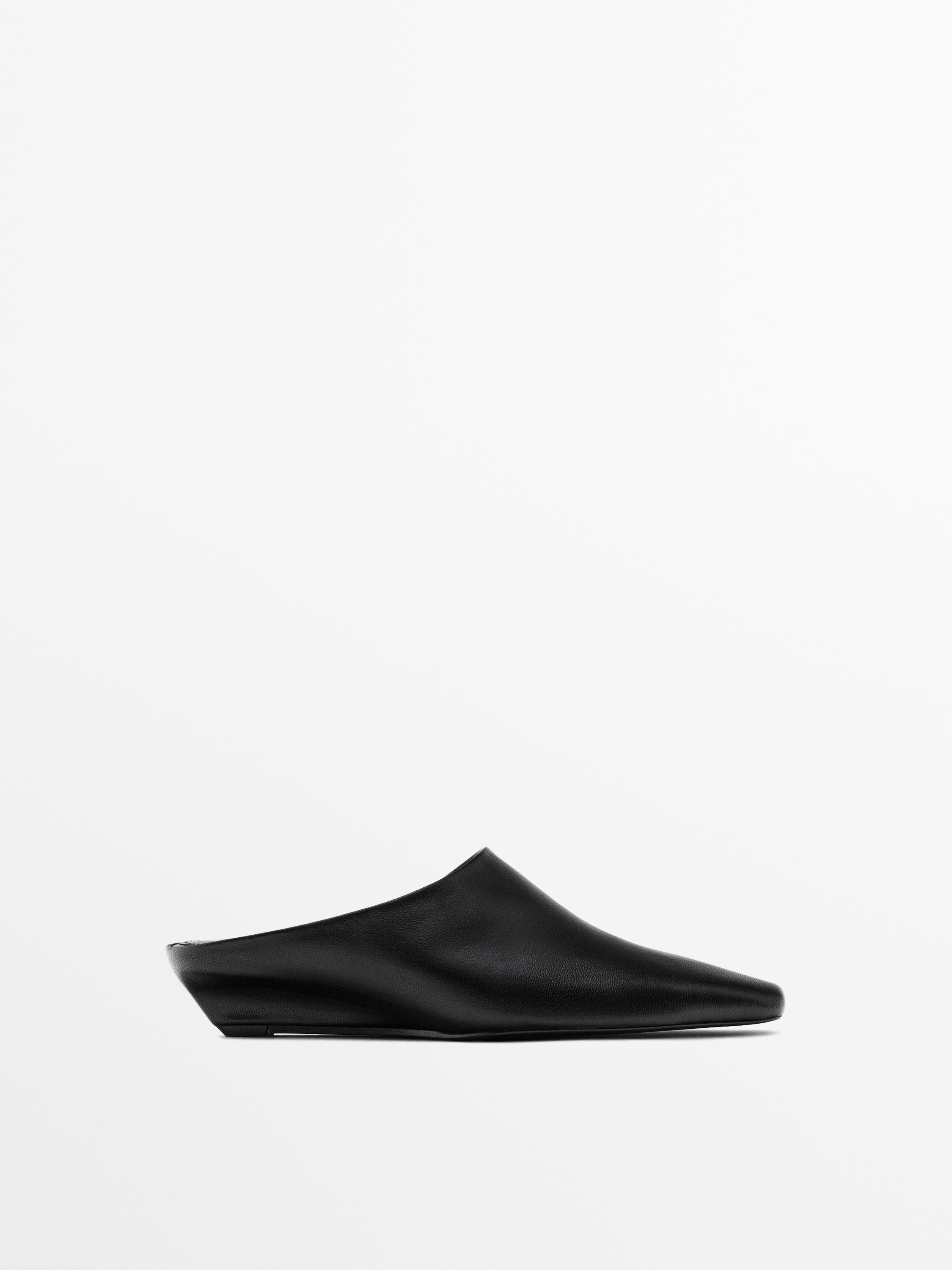 Wedge heeled mules | Massimo Dutti US