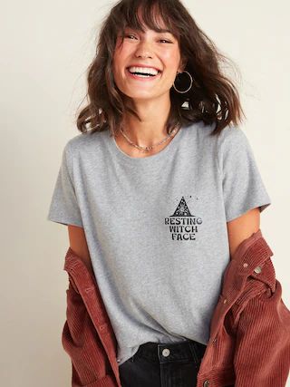 EveryWear Crew-Neck Graphic Tee for Women | Old Navy (US)