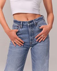 Women's High Rise Loose Jean | Women's Bottoms | Abercrombie.com | Abercrombie & Fitch (US)