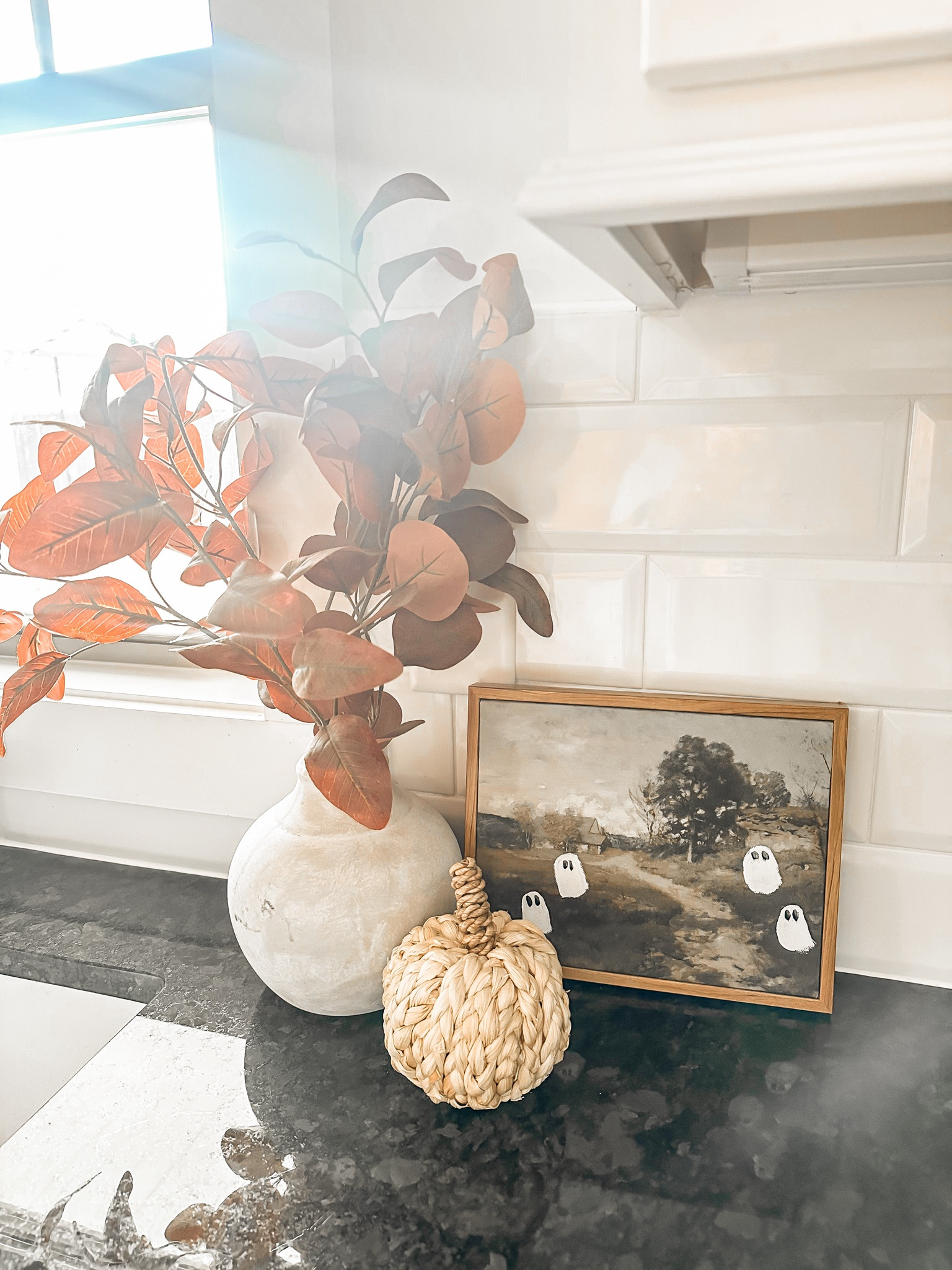 DIY spooky Halloween art work from Amazon. DIY Halloween decor 