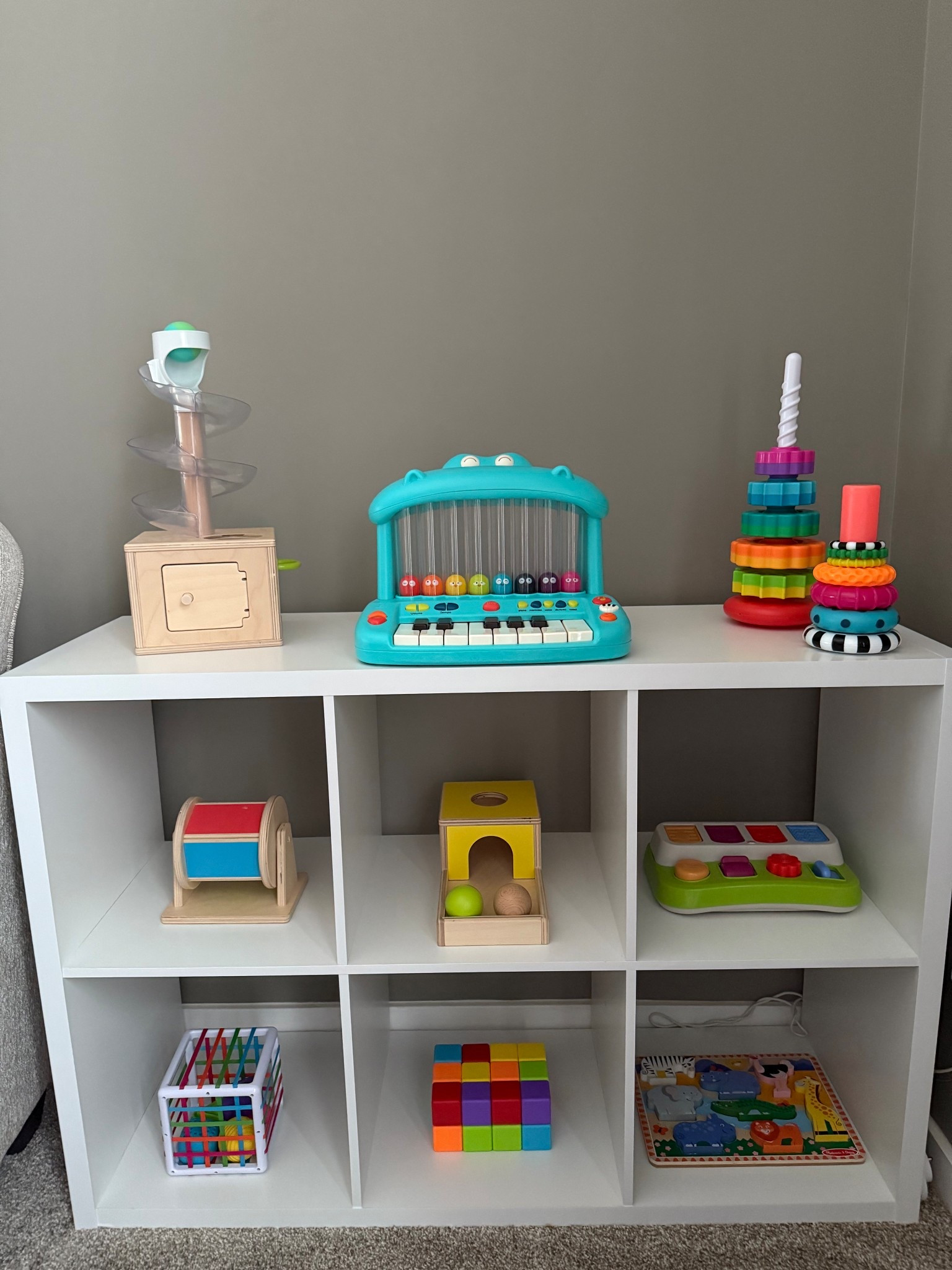 Toy rotation for my 10-month-old ✨🧸 simple, intentional, and actually gets played with. These are the toys currently in rotation that encourage independent play + skill building. Linking our current favorites 🤍

#toyrotation
#10monthold
#babyplay
#developmentalplay
#montessoritoys
#openendedplay
#independentplay
#babyfavorites
#ltkunder50
#oneyearoldgifts

#ltkbaby
#momfinds
#toddlerandbaby

#LTKmomlife #LTKKids #LTKBaby
