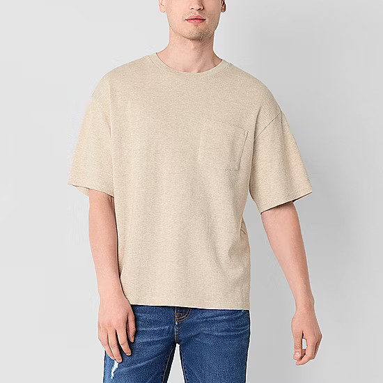 Arizona Mens Short Sleeve Waffle Boxy T-Shirt - JCPenney | JCPenney