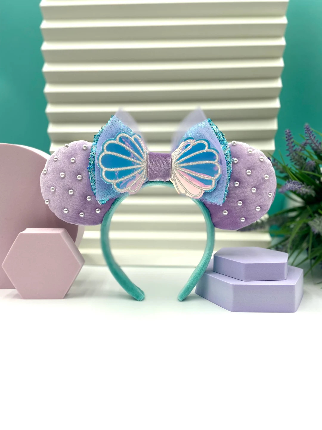 Disney ears, Little Mermaid Disney ears, Minnie ears, Ears Little Mermaid, Ariel ears. | Etsy (US)