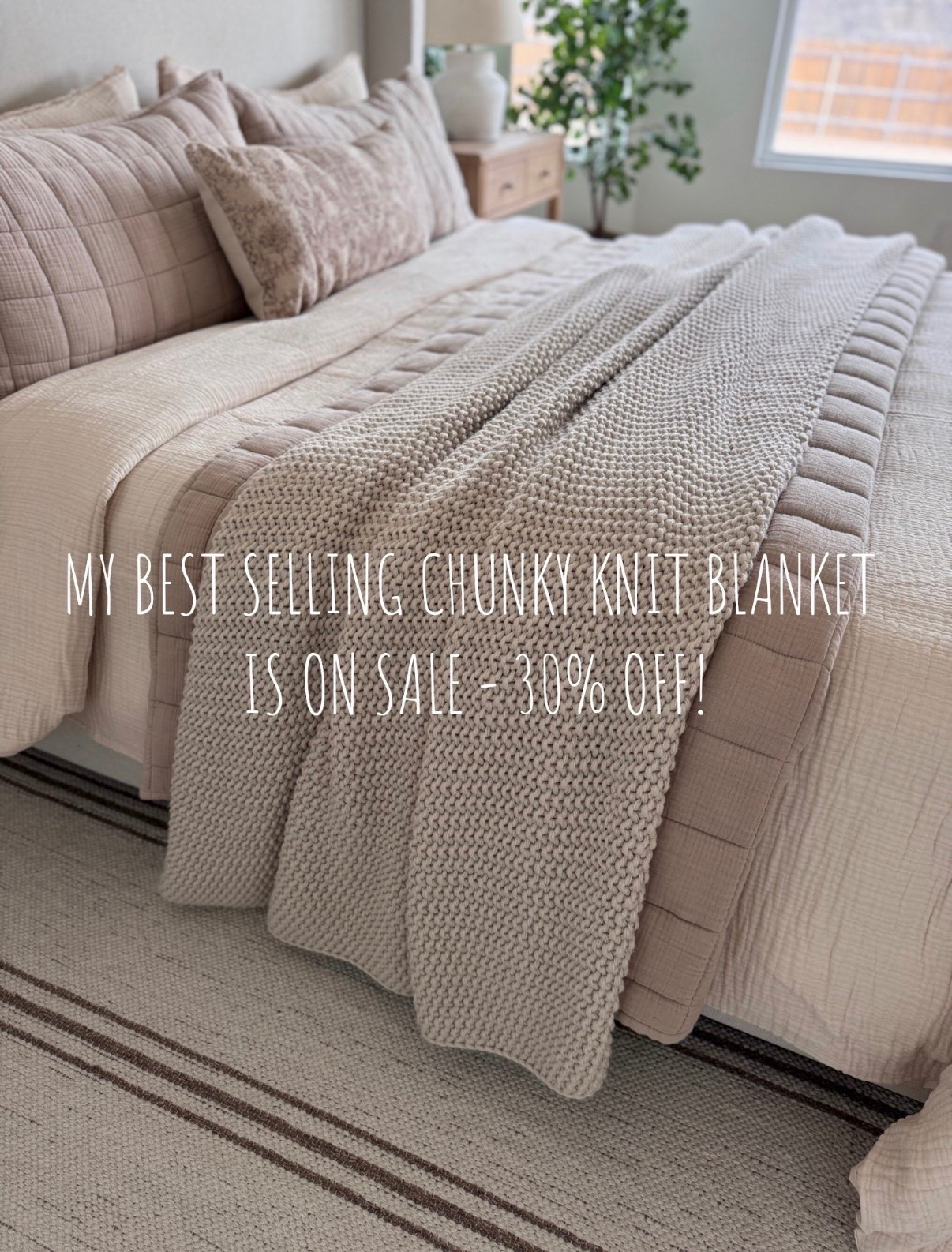 ✨ Target SALE - 30% off my best selling chunky knit blanket ✨

Casaluna sale, target sale, bedding sale, early black friday deals, target bedding, bedding essentials #LTKGiftGuide

#LTKMothersDay #LTKdayinmylife