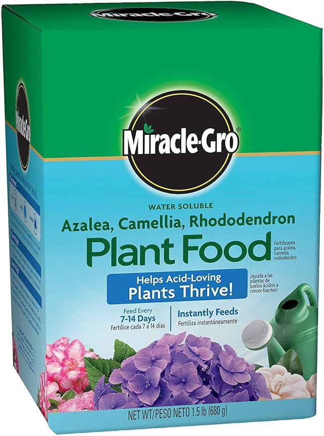 Miracle-Gro 1000701 Pound (Fertilizer for Acid Loving Plant Food for Azaleas, Camellias, and Rhod... | Amazon (US)
