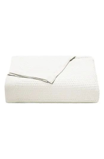 Nautica 'Baird' Cotton Blanket, Size Twin - White | Nordstrom