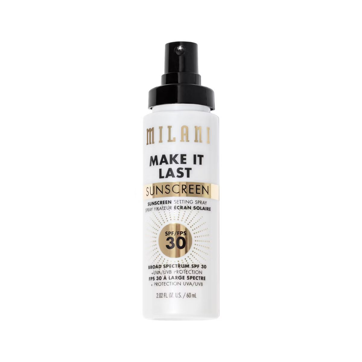 Milani Make It Last Sunscreen Setting Spray with SPF 30 - 2.02 fl oz | Target